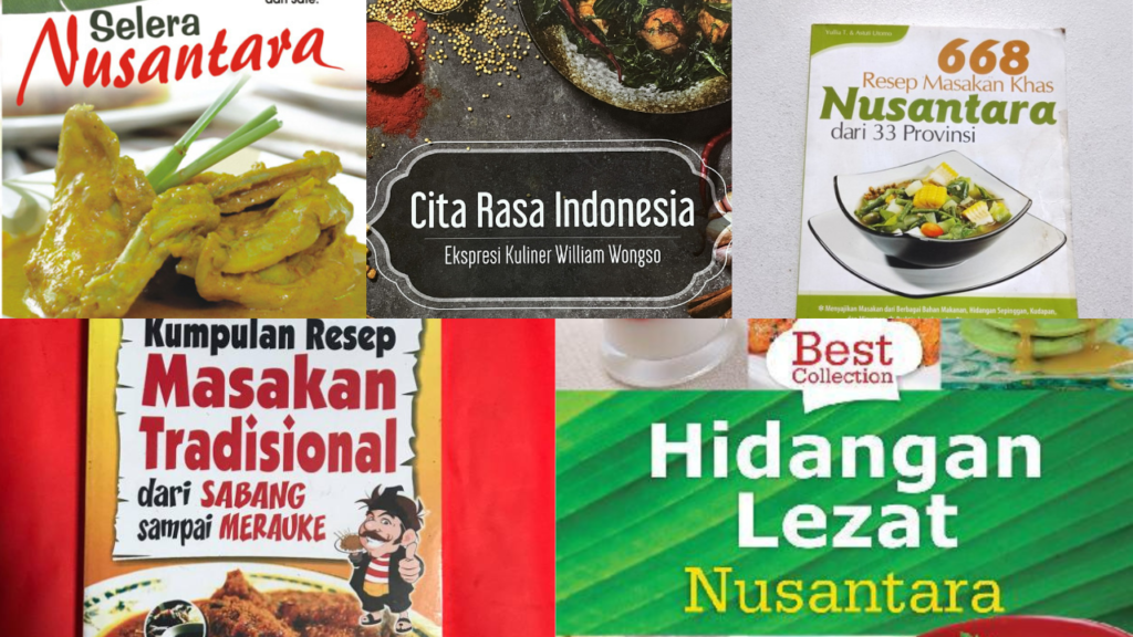 5 Rekomendasi Buku Resep Makanan Nusantara Terbaik 2024